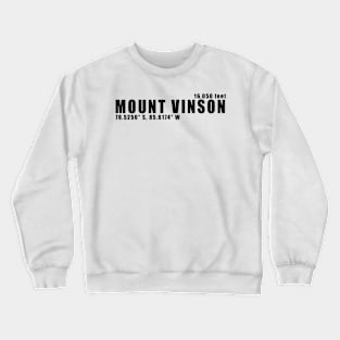 Antarctic Apex: Vinson Massif Crewneck Sweatshirt